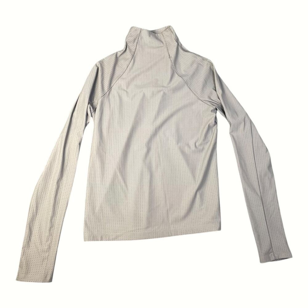 NWOT Calia By Carrie Underwood Women’s Small Taupe Long Sleeve Mesh Athletic Top - Picture 3 of 3